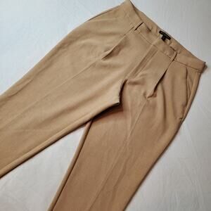 Banana Republic Women's Size 14 NWT Double Weave Suiting Pants Beige 851184